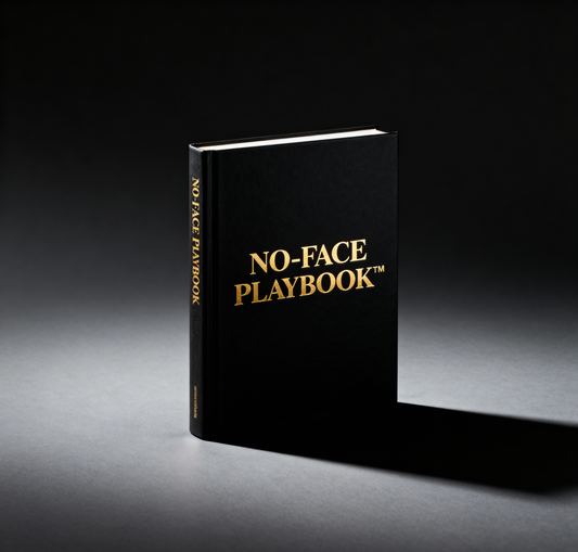 NO-FACE PLAYBOOK™ – 220 Templates + 120-Day Plan